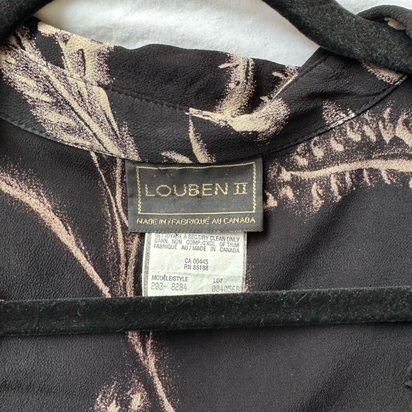 Vintage Blouse (Made in Canada) - Picture 3 of 4